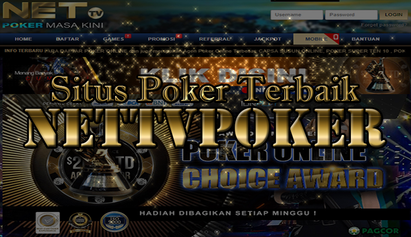NETTVPOKER Situs Poker Online 2020